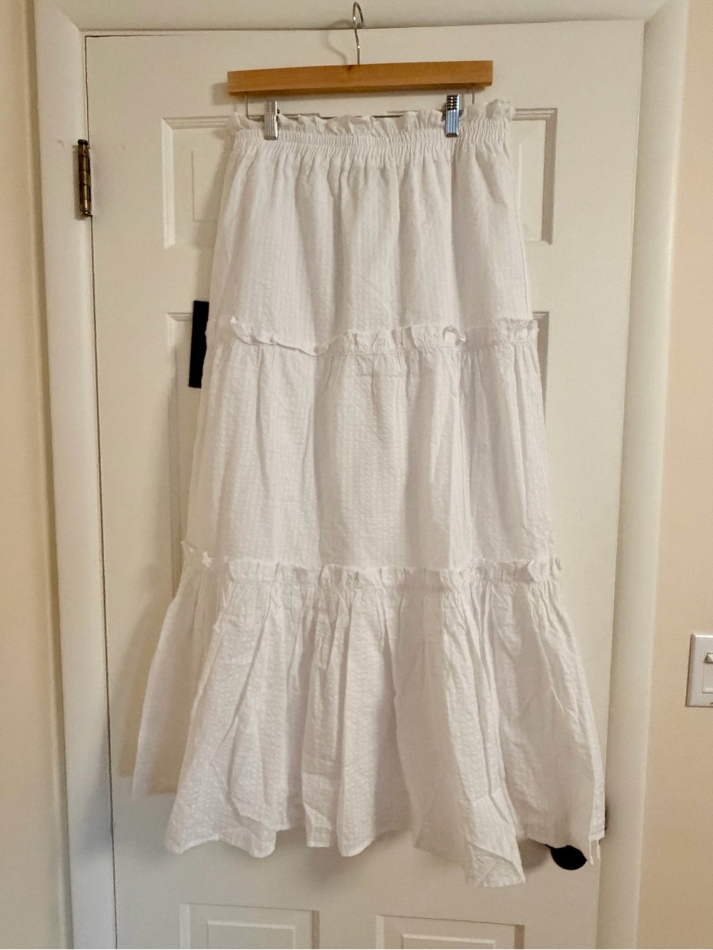 Tuckernuck White Seersucker Prado Skirt - Picture 3 of 6